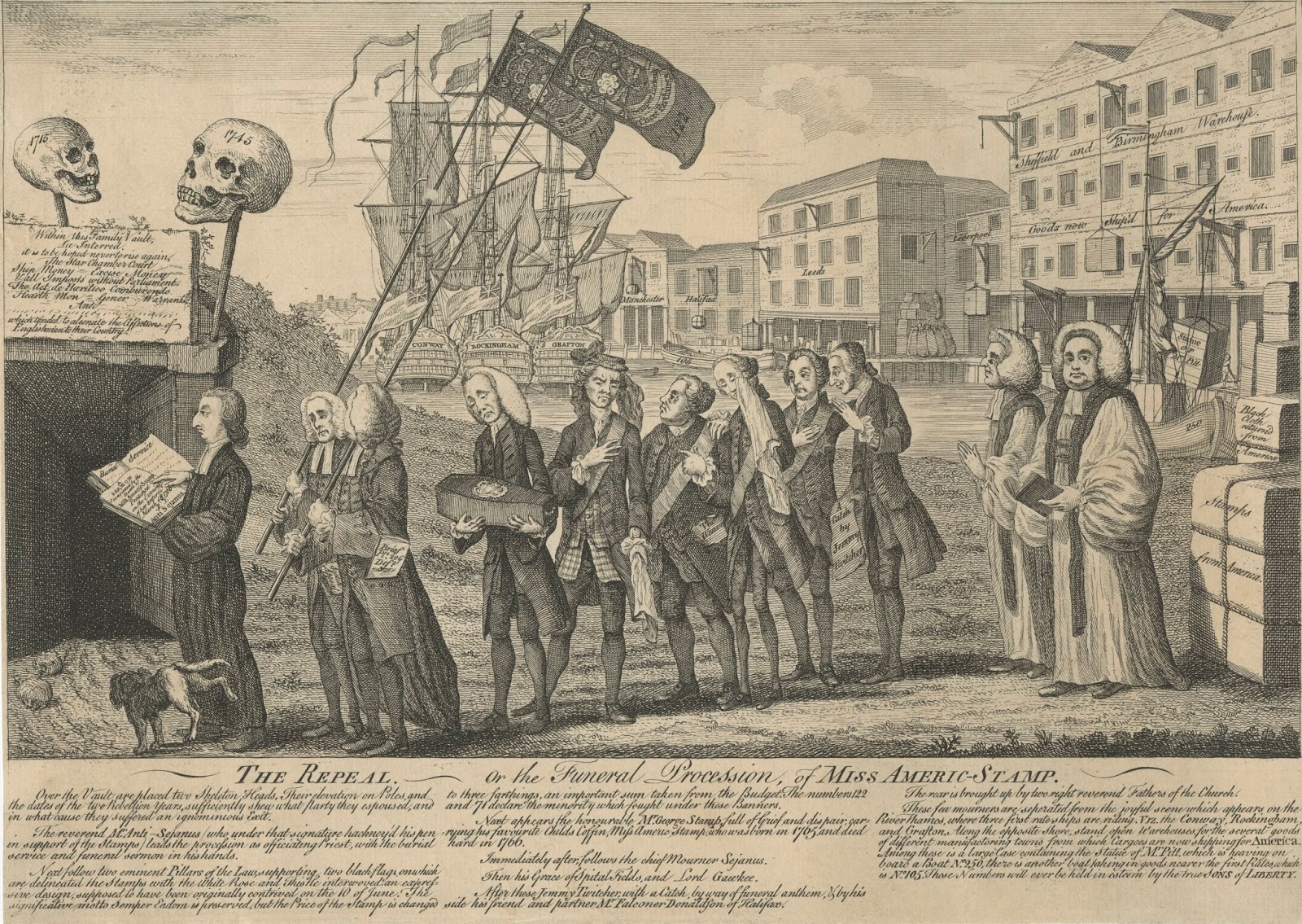 Today in History: The Stamp Act Repeal, March 18, 1766 - UM ...
