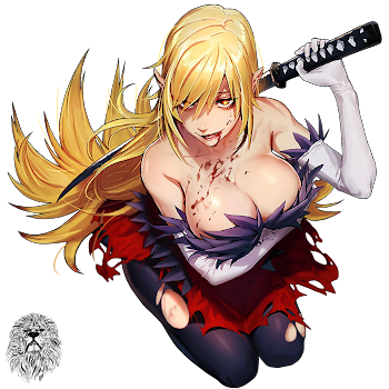MOE | FAMILY RENDERS: MONOGATARI SERIES - KISSSHOT ACEROLAORION HEARTUNDERBLADE