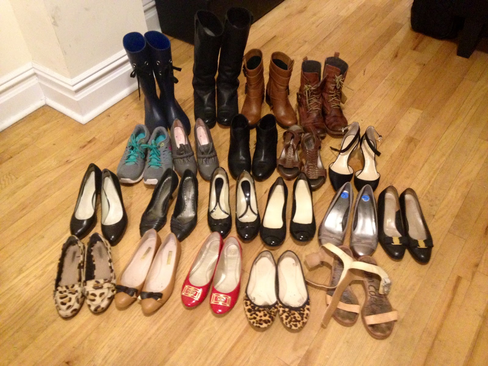 Invincible Summer: Tidying Up my Shoe Collection