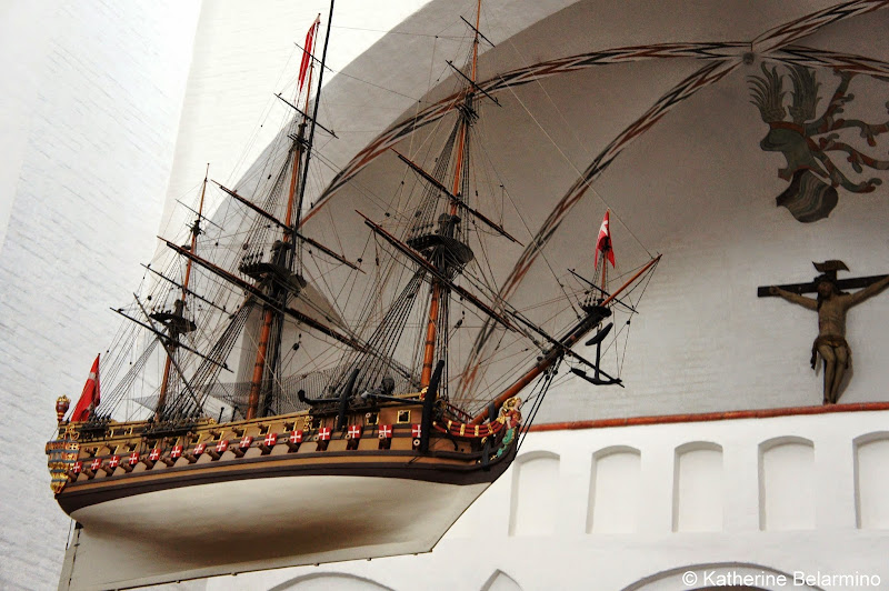 Aarhus Cathedral Votive Ship Aarhus Cathedral Votive Ship Denmark