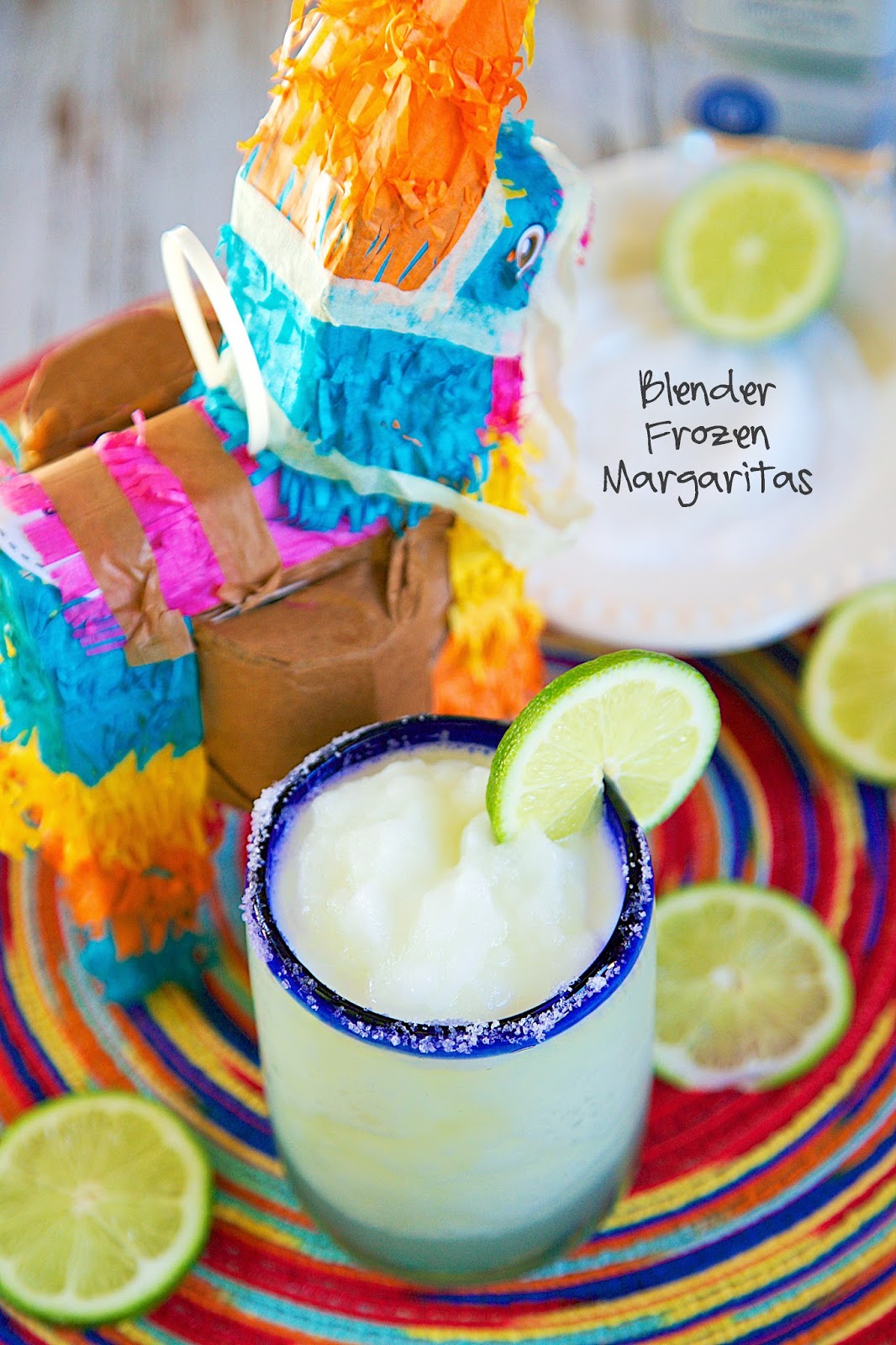 Blender Frozen Margaritas - ready in a few seconds! Tastes SO much better than the Mexican restaurant!