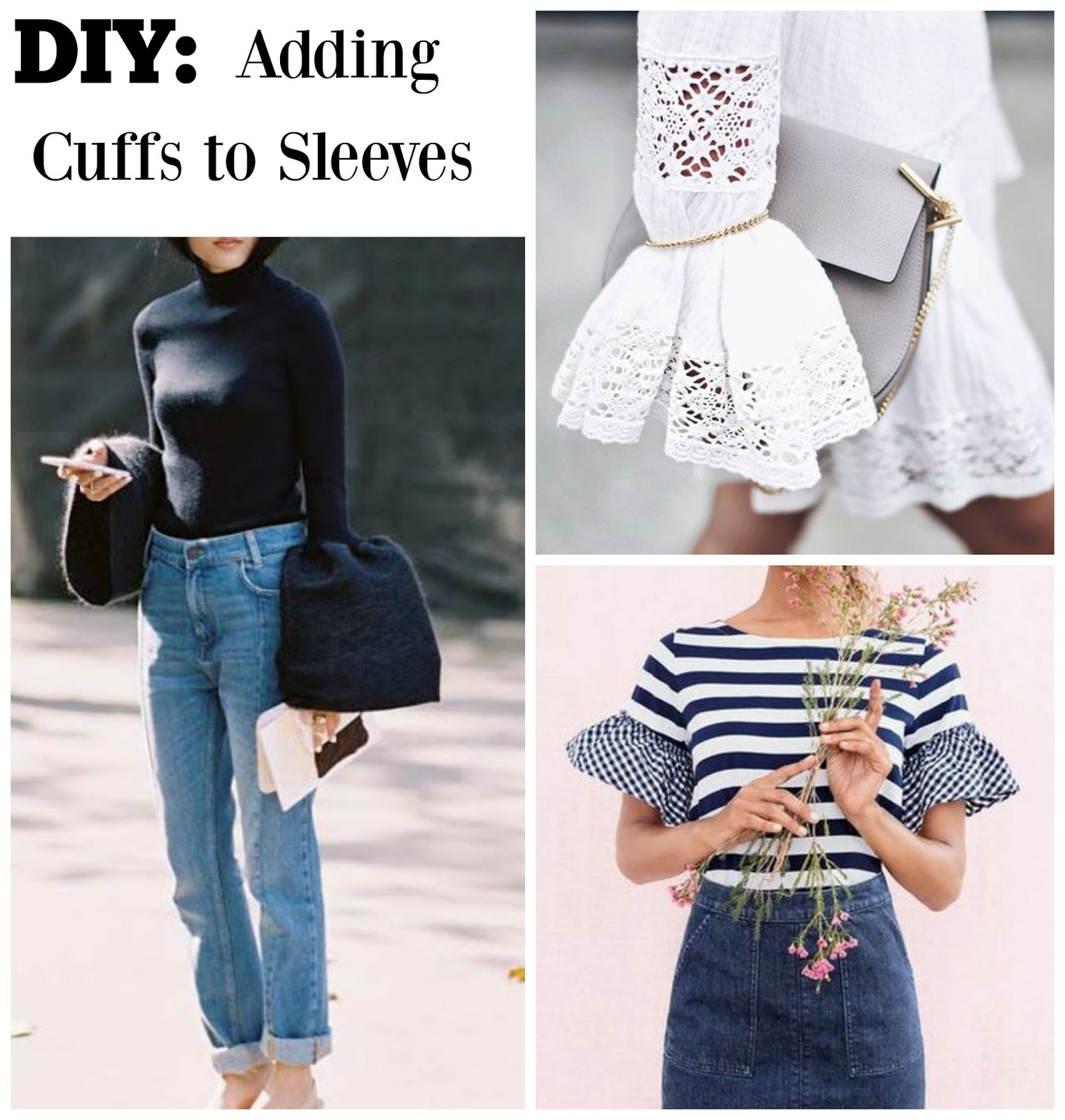 Trash To Couture: DIY Cuffs: Flounce and Bell