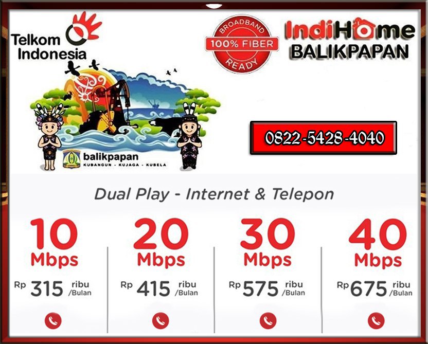 Paket indihome Balikpapan April 2019 INDIHOME BALIKPAPAN