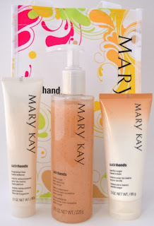 Mary kay peach Satin Hands Pampering sets