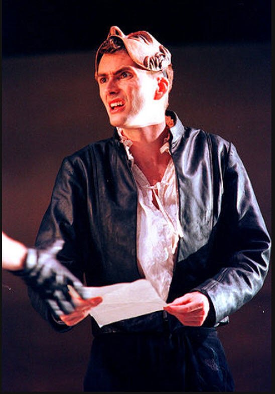 David Tennant photo of the day. What the Butler Saw, 1995 David Tennant photo of the day. What the Butler Saw, 1995