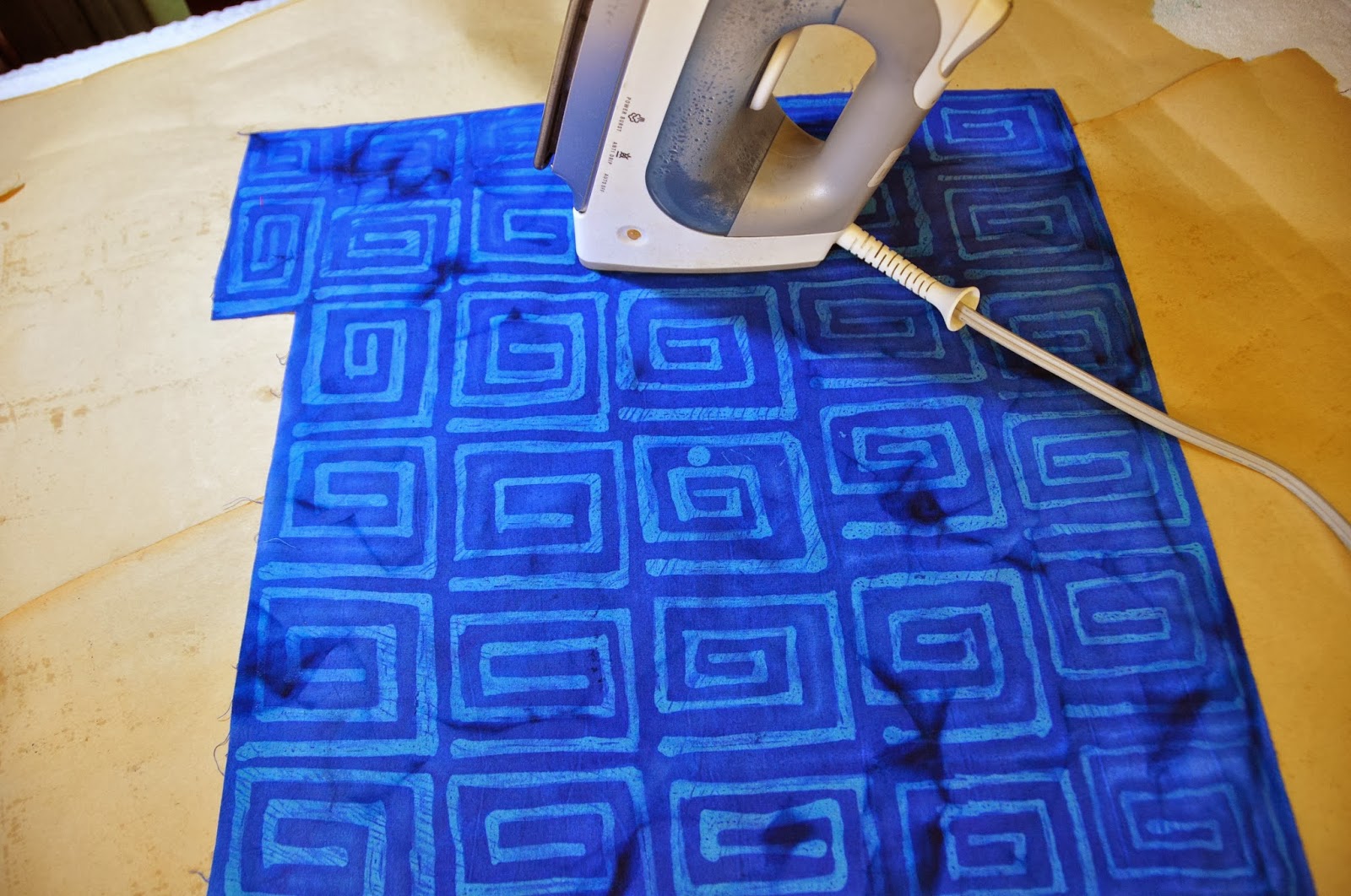 LuAnn Kessi Soy Wax Batik.....Part 3