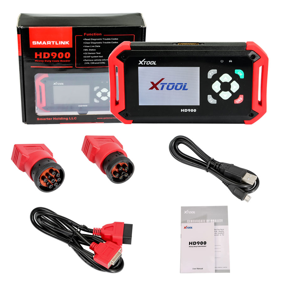 XTOOL XTOOL HD900 Heavy Duty Diagnostic Tool Info