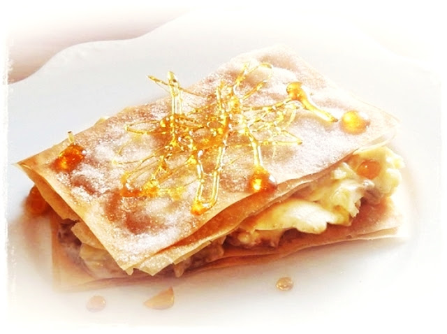 crème brulée napoleon