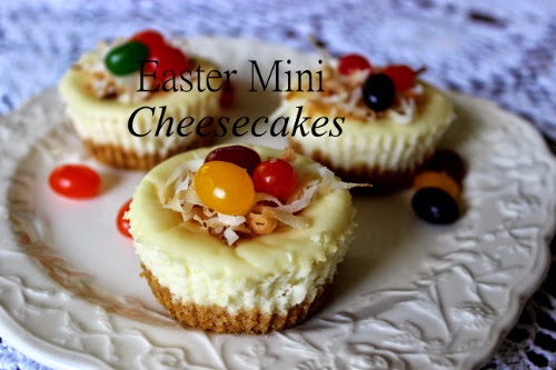 Easter Mini Cheesecakes