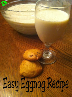 A delicious family tradition you'll love! This simple, yet sweet easy egg nog recipe uses 4 ingredients to make a yummy alternative to store bought egg nog. Check out this recipe now, you'll be glad you did.