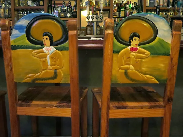 Best Margaritas in the SF Bay Area: Decorated Chairs at Los Charros