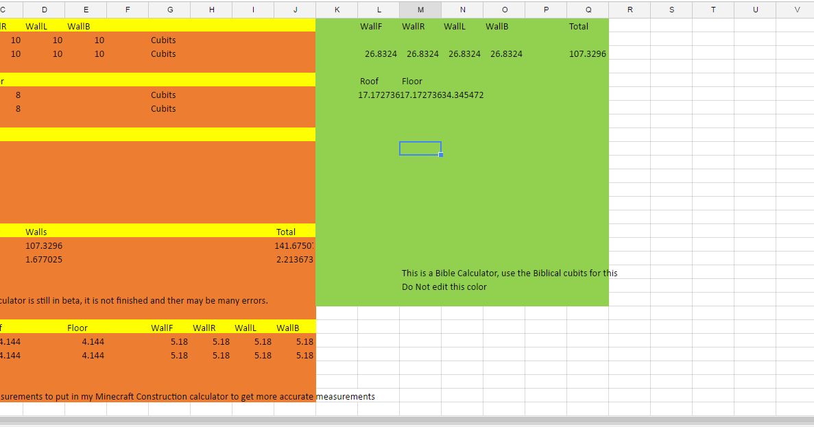 MinecraftBoy Bible to Minecraft Calculator 1.1