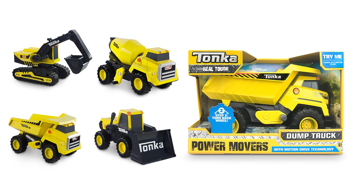 tonka power movers excavator