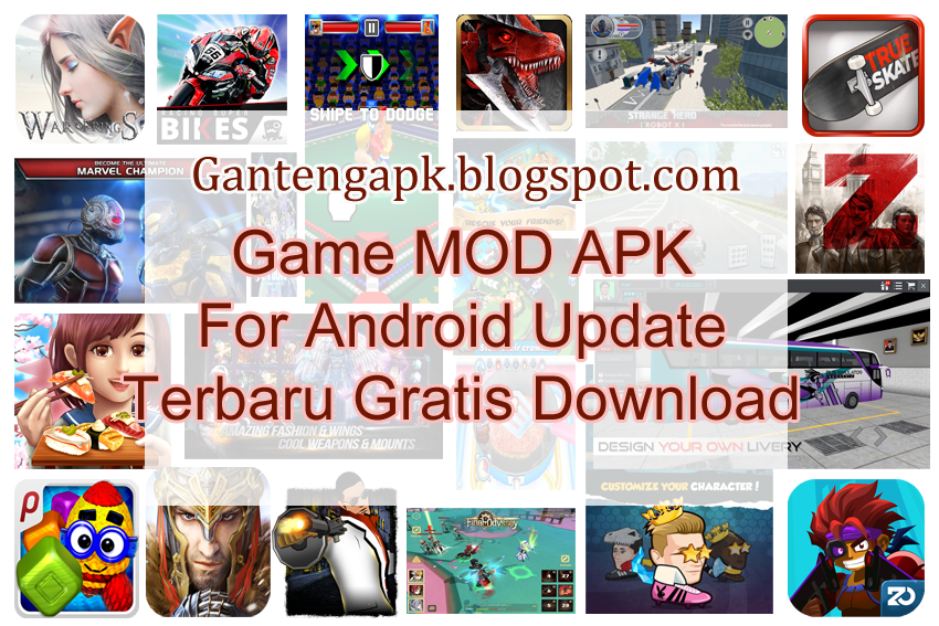 Kumpulan Game Android Mod Apk Terbaru Terpopuler Terlengkap 2019