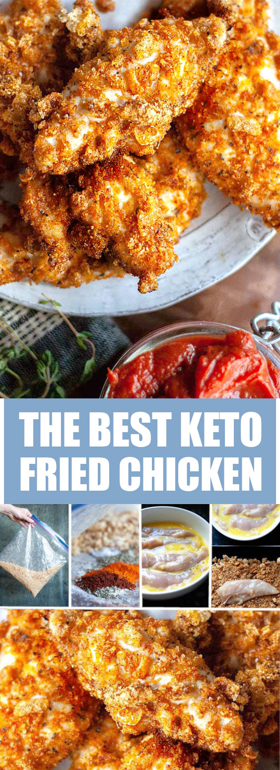 The Best Keto Fried Chicken - Easy Recipes