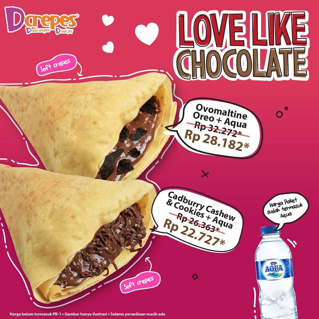 #Dcrepes - #Promo Spesial Paket Ovomaltine Oreo atau Cadburry + Minuman (s.d 28 Feb 2019) #Dcrepes - #Promo Spesial Paket Ovomaltine Oreo atau Cadburry + Minuman (s.d 28 Feb 2019)