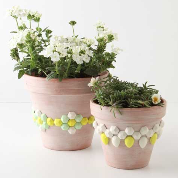 DIY Home Sweet Home 7 Ways to Update Your Terra Cotta Pots
