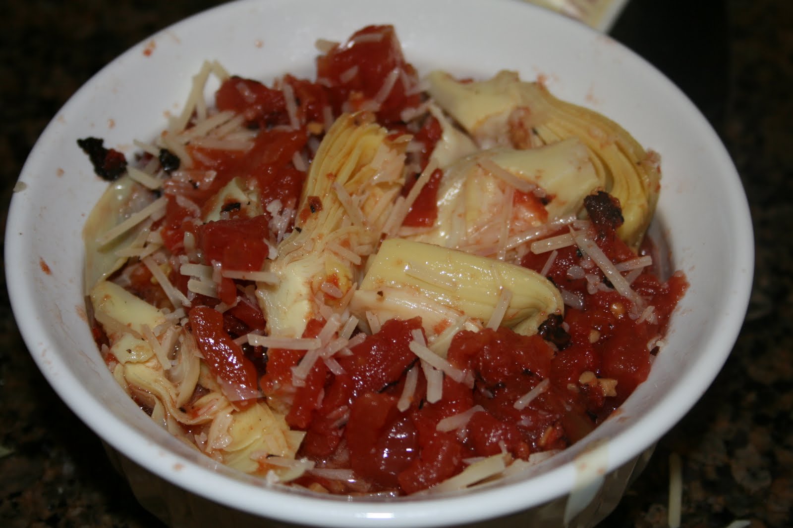 Lola's Homemade Cooking Artichoke & Parmesan Crusted Tilapia