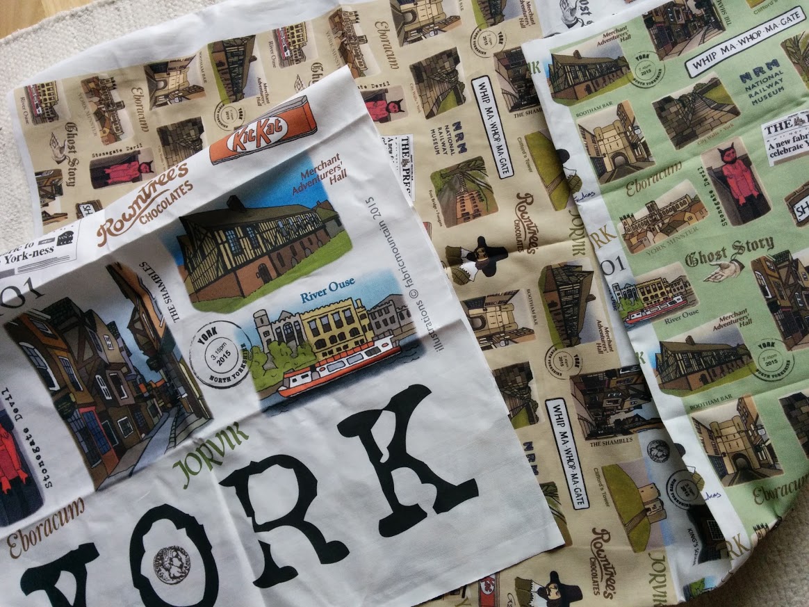 Poppycock & Other Creative Nonsense: York fabric printed