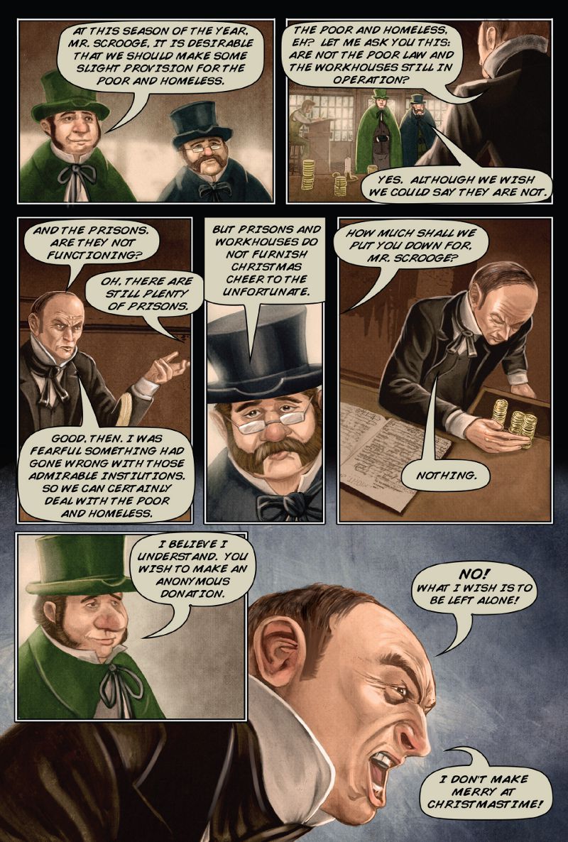 Read page 05 of A Christmas Carol graphic novel