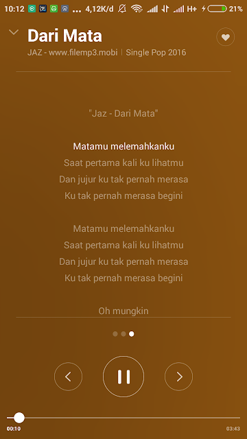 Cara Menambahkan Lirik Lagu di Aplikasi Musik Xiaomi