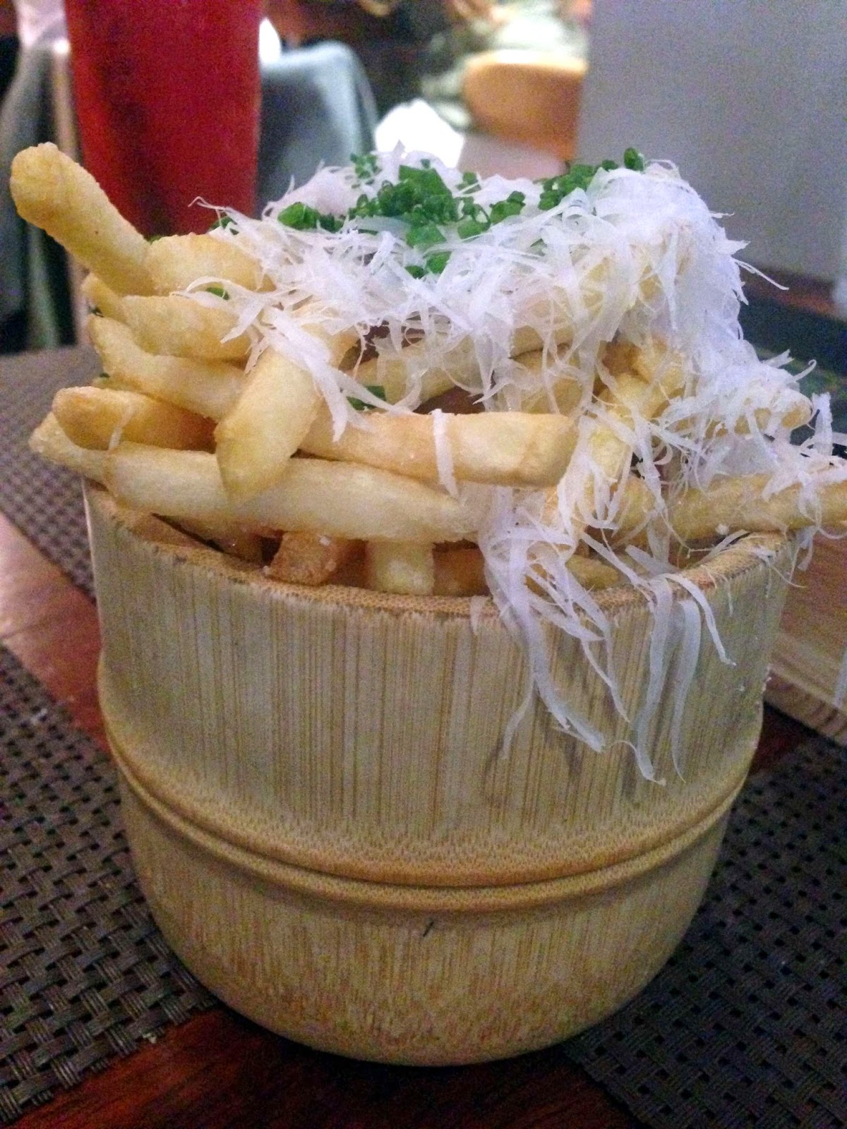 Stitch & Bear - Fade Street Social - Fries with onion puree and parmesan