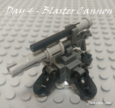 Lego Star Wars advent calendar day 4 - Blaster cannon