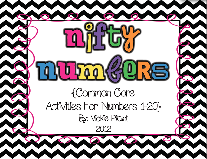 http://www.teacherspayteachers.com/Product/Nifty-Numbers-Common-Core-Activities-for-Numbers-1-20-285546