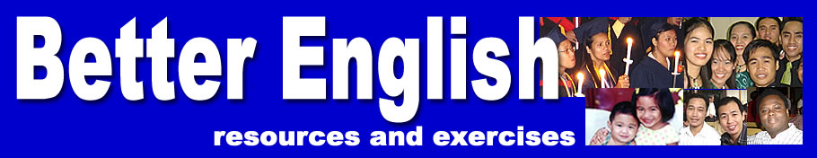 Better English resources and exercises
