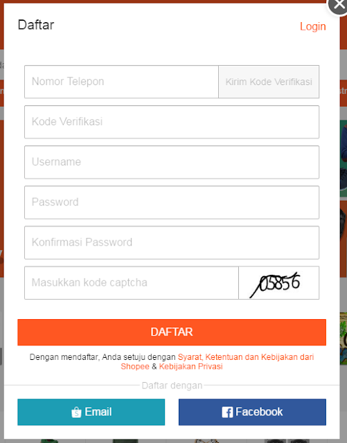 Cara Daftar Shopee Mudah Dalam 5 Menit Cara Daftar Shopee