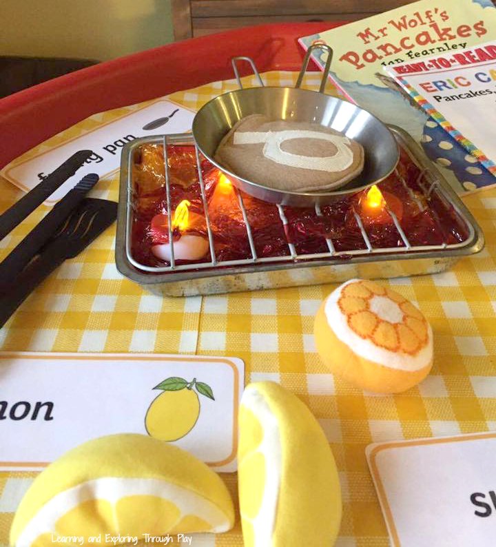 Learning and Exploring Through Play Pancake Day Shrove Tuesday Activity