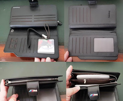 Dompet Besar BMW M3 Logo Leather