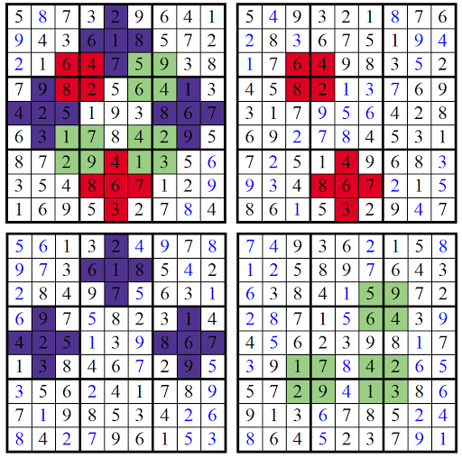 Picture Sudoku (Fun With Sudoku #11) Solution
