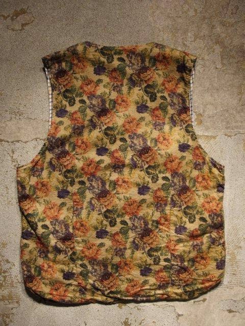 Engineered Garments Reversible Vest in Eggshell Tattersal Fall/Winter 2014 SUNRISE MARKET