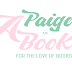 A Paige In A Book Blog Header Design