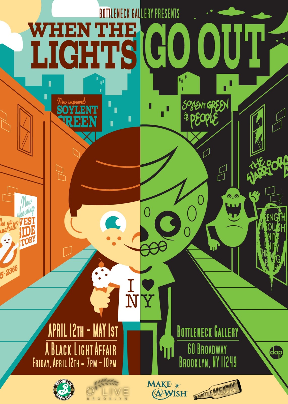 The Geeky Nerfherder Bottleneck Gallery presents 'When The Lights Go
