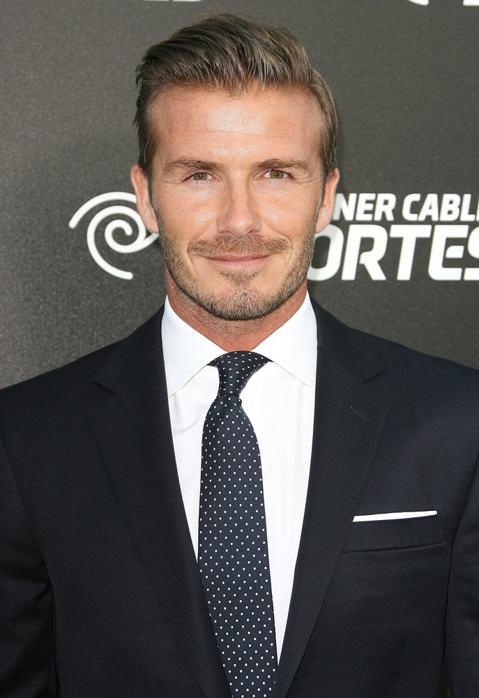 SPORTS: Football: David Beckham is in Action