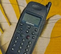 Propaganda do celular analógico da Gradiente em 1994.