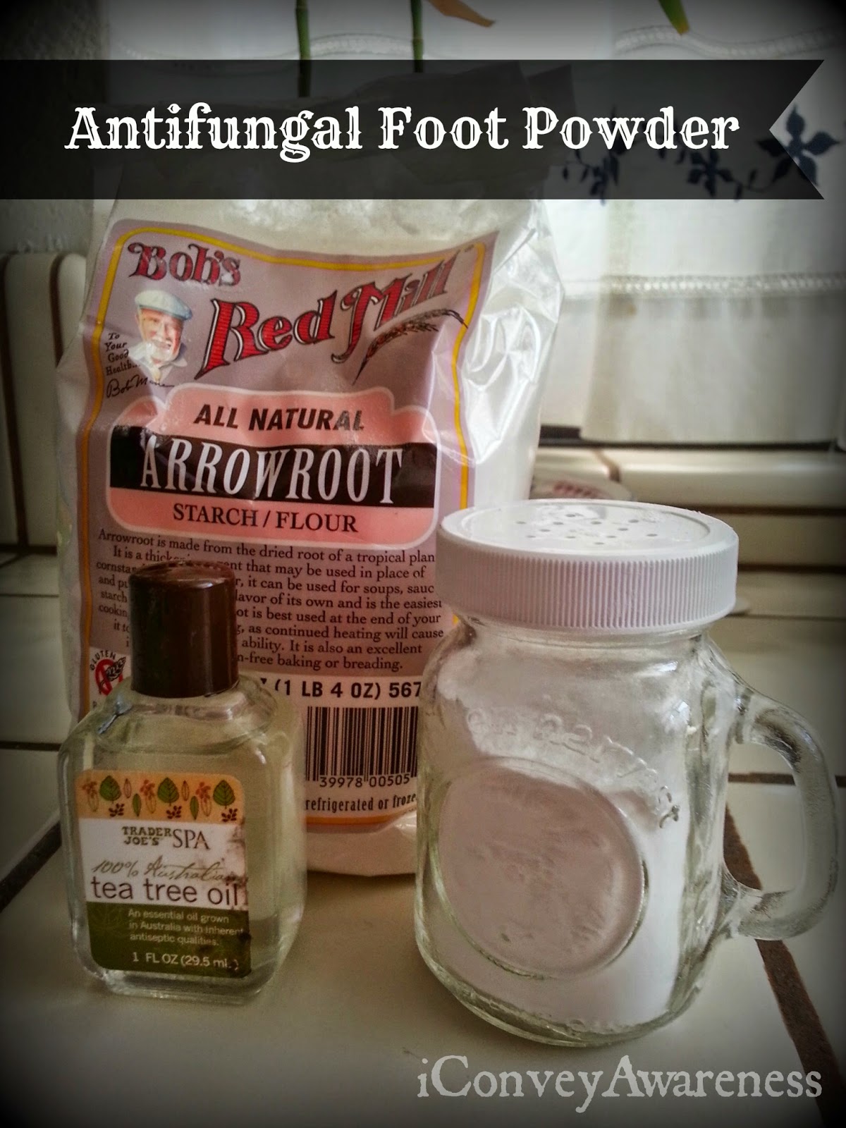 Conveying Awareness with Jessica David DIY Foot Spray & Powder with 5