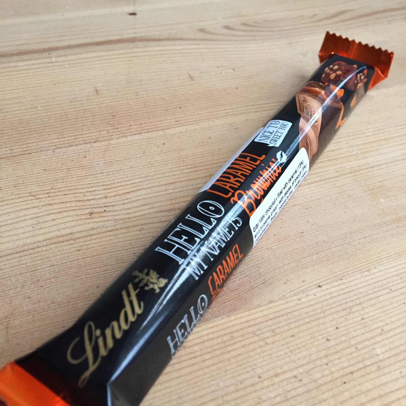 Archived Reviews From Amy Seeks New Treats Lindt Caramel Brownie