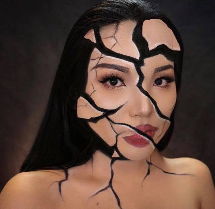 12 Great And Gorgeous Interesting Halloween Makeup Looks Alittlekiran