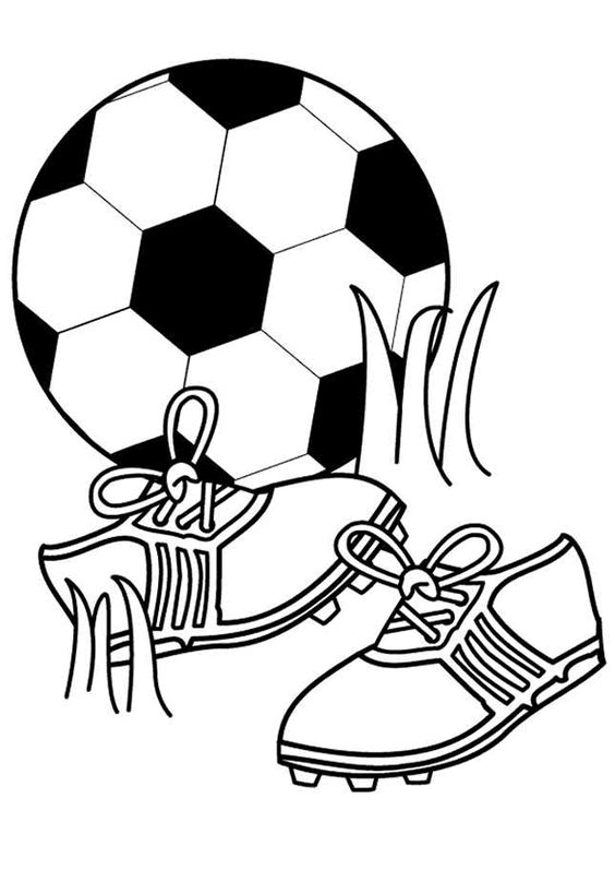 Desenhos para Colorir da Copa do Mundo de Futebol - Twinkl