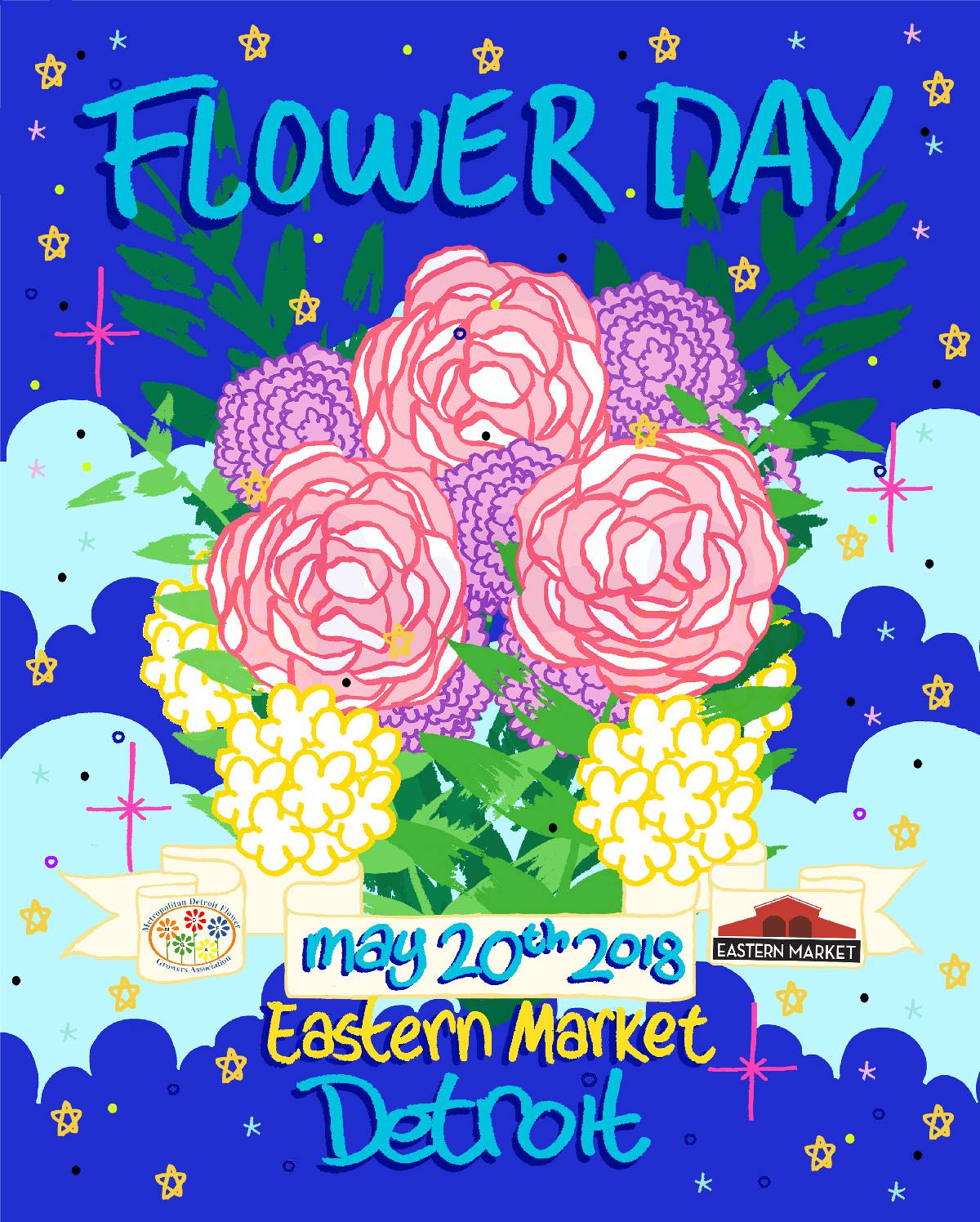 Hip In Detroit Eastern Market Hosts Its 51st Flower Day this Sunday