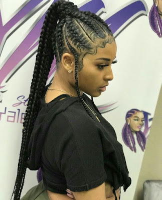 36 Latest Jumbo Lemonade Braids Hairstyles With Accessory To Copy In 2019 re searching for a cool new style this season 36 Latest Jumbo Lemonade Braids Hairstyles With Accessory To Copy In 2019