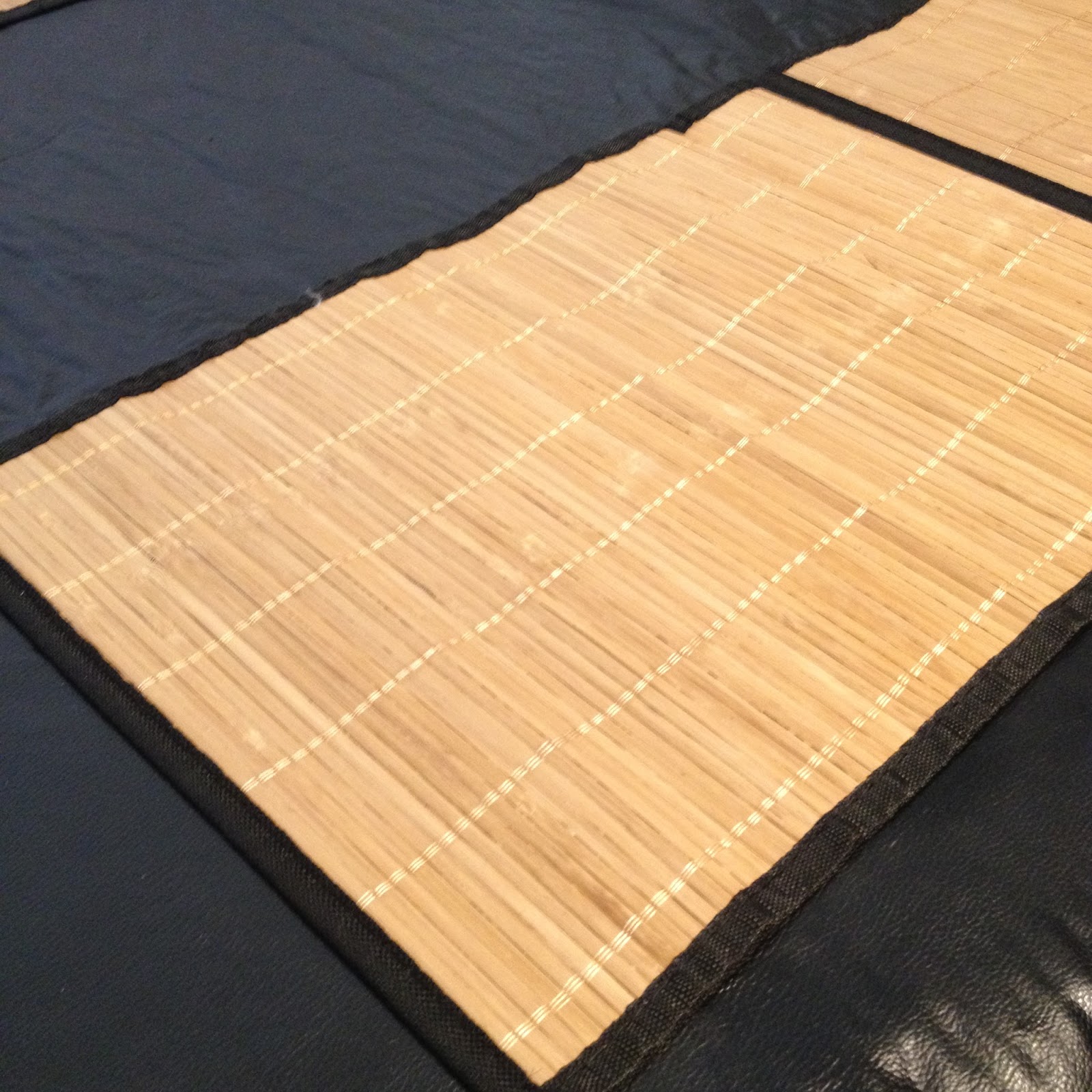 Heart Zipper Holiday Gift Guide Bamboo Placemats