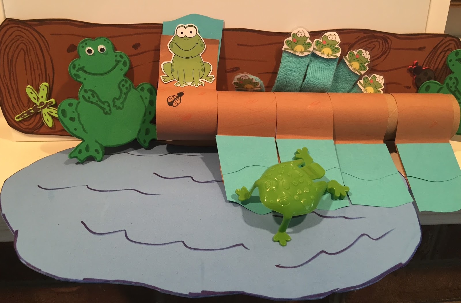 Adventures In Storytime (and Beyond): Five Green & Speckled Frogs, Five