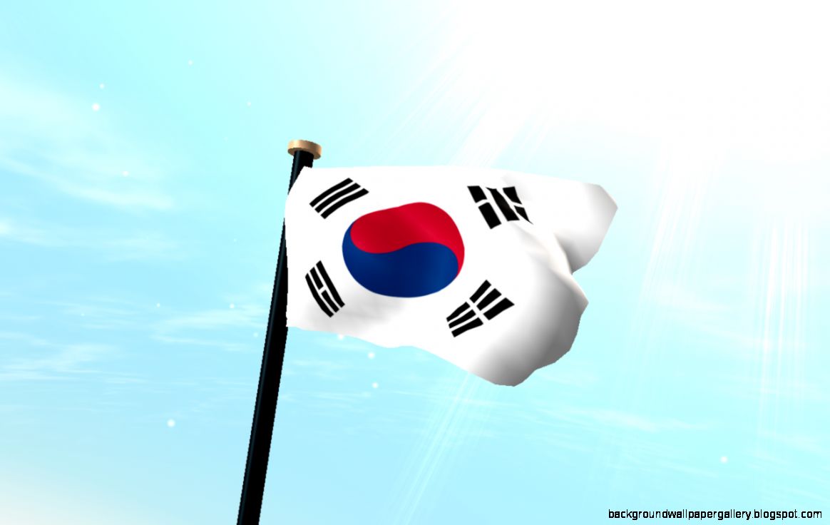 South Korea Flag 3D Wallpaper   Android Apps on Google Play