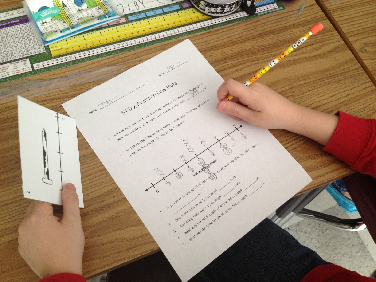Terry's Teaching Tidbits: Plotting Fractions