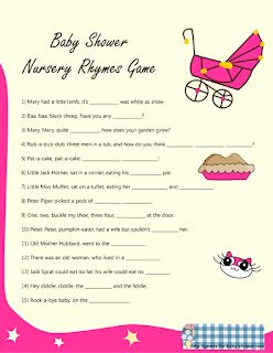 baby shower nursery rhymes with long list question relaxing for learning memorize your child with easy technique and funny song game models designed with cow moon