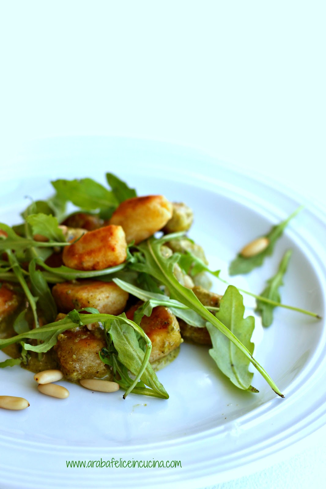 Gnocchi di mascarpone al pesto...che non si lessano! Arabafelice in